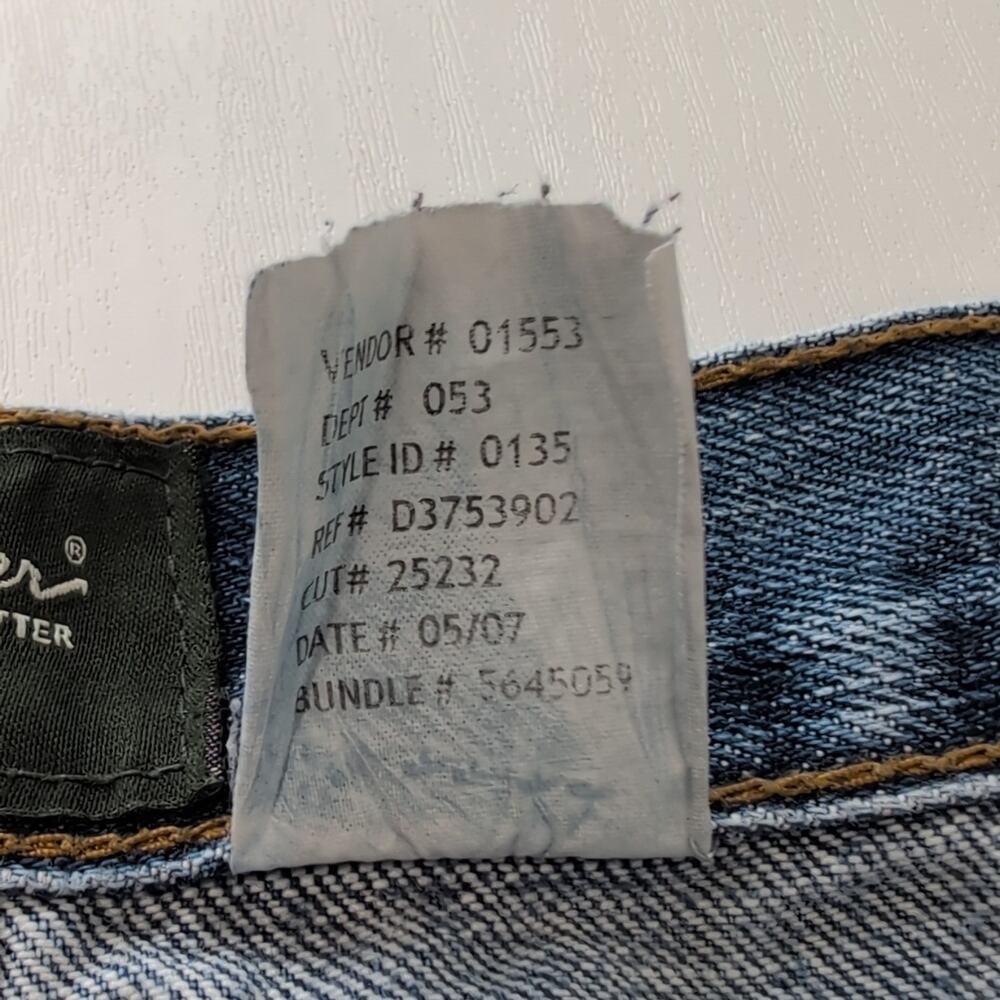 Eddie Bauer Straight Leg Jeans Men 34x30 Blue Denim Original Fit 100% Cotton - Picture 7 of 16